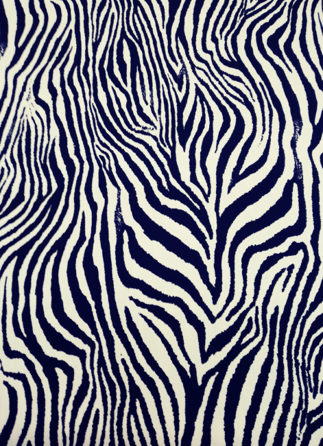 Zebra Druck auf schwerer Microfaser